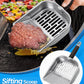 3-in-1 Griddle Scoop For Blackstone Extra-Large Stainless Steel Food Mover & Sifter