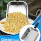 3-in-1 Griddle Scoop For Blackstone Extra-Large Stainless Steel Food Mover & Sifter