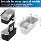 Heavy-Duty Griddle Grease Cup Liners Aluminum Drip Pans for Blackstone 28" & 36"