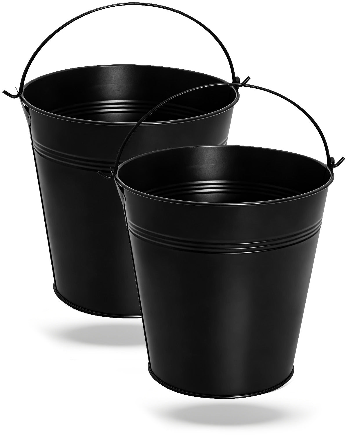Matchwaves Steel Grease Bucket + Foil Liners Cleanup Kit For Traeger, Pit Boss, Z Grills & More