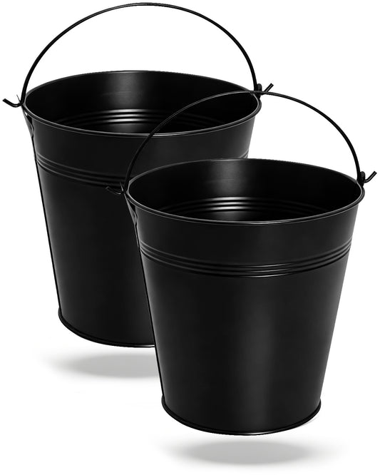 Matchwaves Steel Bucket + Foil Liners Large Grease Cleanup Kit for Traeger BAC608, Timberline & Ironwood