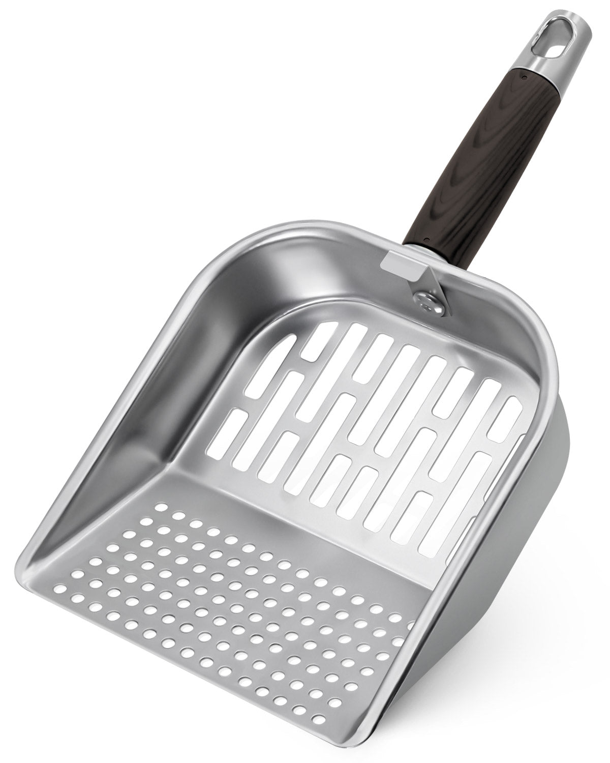3-in-1 Griddle Scoop For Blackstone Extra-Large Stainless Steel Food Mover & Sifter