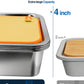 Matchwaves 6-Piece Stainless Steel Grill Prep & Serve Trap With Lid & Dual-Sided Cutting Board