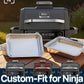Matchwaves Drip Pan Liners for Ninja Woodfire OG700, OG701 & OG751 Series Grills