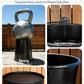 Matchwaves Steel Bucket + Foil Liners Large Grease Cleanup Kit for Traeger BAC608, Timberline & Ironwood