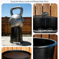 Matchwaves Steel Grease Bucket + Foil Liners Cleanup Kit For Traeger, Pit Boss, Z Grills & More