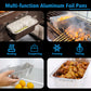Heavy-Duty Griddle Grease Cup Liners Aluminum Drip Pans for Blackstone 28" & 36"