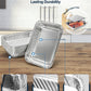 Matchwaves 93305 Griddle Cleanup Kit Catch Pan + 20 Disposable Foil Liners For Weber Genesis, Spirit & Summit