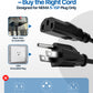 KIT0257 DC Power Cord Replacement for Traeger D2 3-Prong US Cable, Compatible with Pro 575 & 780, Ironwood 650 & 885, Timberline 850 & 1300, Silverton 620 & 810, Century 885, 6ft