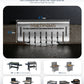 Universal Stainless Steel Grease Gate | Dual-Mode Food Blocker for Blackstone & Flat-Top Griddles