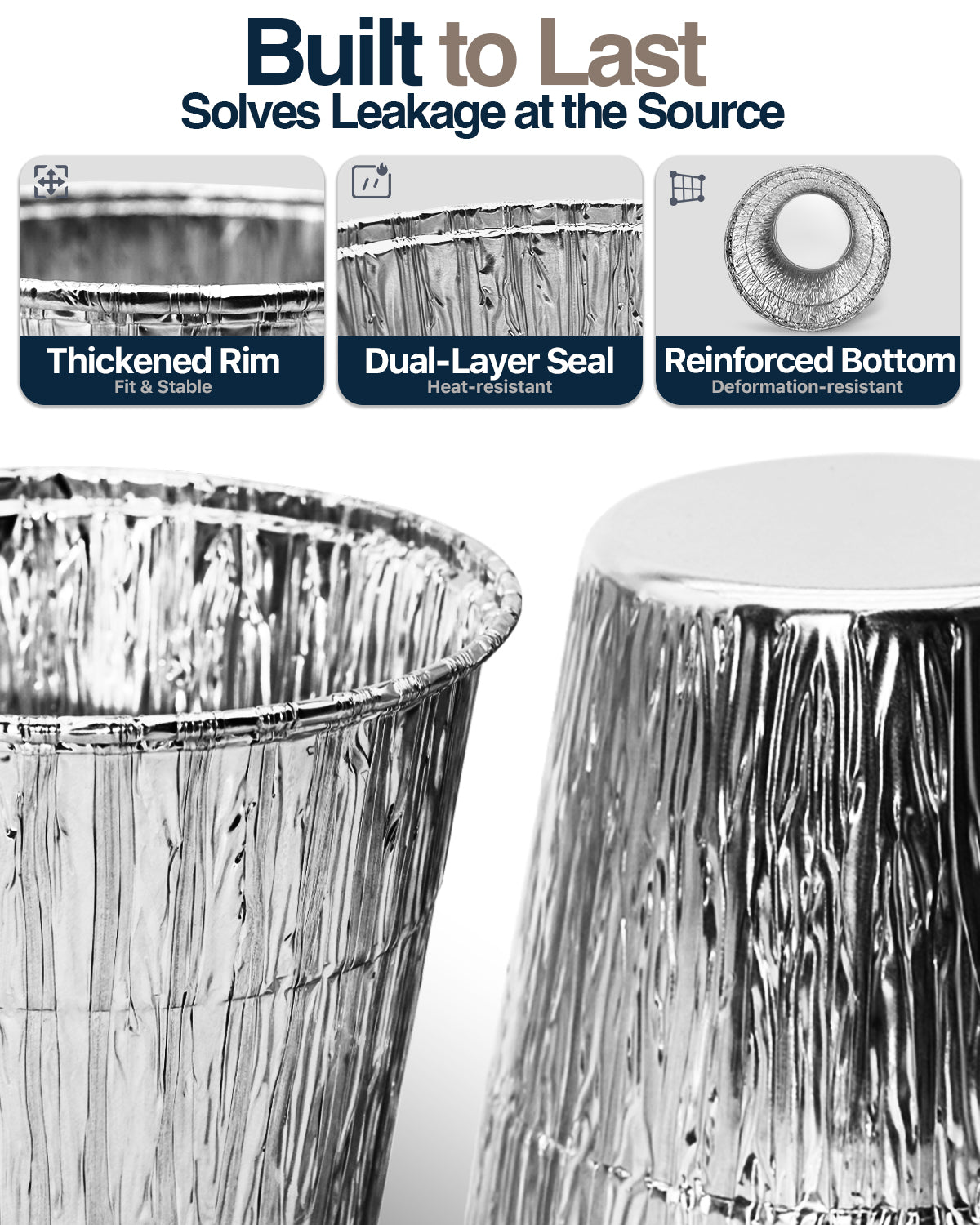 Matchwaves BAC608 Grease Bucket Liners Replacement for Traeger Timberline, Ironwood & Pellet Grills
