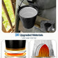 Matchwaves Steel Grease Bucket + Foil Liners Cleanup Kit For Traeger, Pit Boss, Z Grills & More