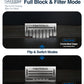 Universal Stainless Steel Grease Gate | Dual-Mode Food Blocker for Blackstone & Flat-Top Griddles
