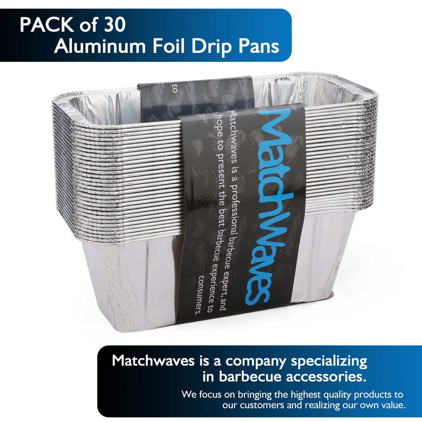 Heavy-Duty Griddle Grease Cup Liners Aluminum Drip Pans for Blackstone 28" & 36"