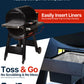 Matchwaves Drip Pan Liners Precision Fit for Traeger Timberline 850 & 1300 BAC404 & BAC582