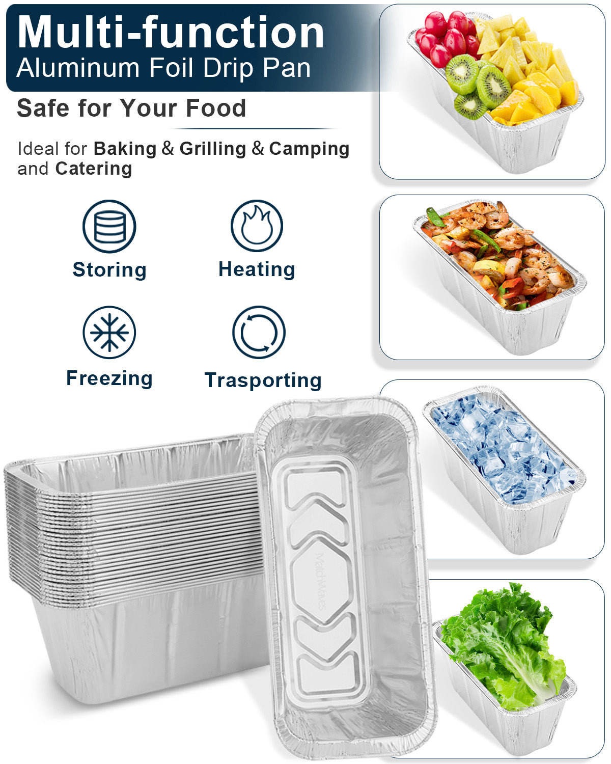 Ultimate Griddle Grease Management Kit- Grease Cup + 20 Leak-Proof Foil Liners For Blackstone 28" & 36" Griddles