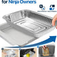 Matchwaves Drip Pan Liners for s for Ninja OG800 OG900, FlexFlame Series XSKTRYLRXL Woodfire Outdoor Grill & Smoker
