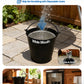 Matchwaves Steel Grease Bucket + Foil Liners Cleanup Kit For Traeger, Pit Boss, Z Grills & More