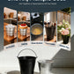 Matchwaves Steel Grease Bucket + Foil Liners Cleanup Kit For Traeger, Pit Boss, Z Grills & More