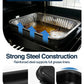 Matchwaves 93305 Griddle Cleanup Kit Catch Pan + 20 Disposable Foil Liners For Weber Genesis, Spirit & Summit