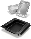 Matchwaves 67047 Griddle Cleanup Kit Catch Pan + 20 Foil Liners For Weber Spirit, Spirit II & Genesis 200/300