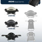 Matchwaves 80346 Portable Griddle Cleanup Kit Catch Pan + 20 Foil Liners For Weber Q100, Q120, Q1000 & Q1200 Series