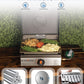 Universal Stainless Steel Grease Gate | Dual-Mode Food Blocker for Blackstone & Flat-Top Griddles