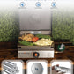 Universal Stainless Steel Grease Gate | Dual-Mode Food Blocker for Blackstone & Flat-Top Griddles