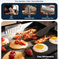Universal Stainless Steel Grease Gate | Dual-Mode Food Blocker for Blackstone & Flat-Top Griddles