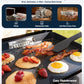 Universal Stainless Steel Grease Gate | Dual-Mode Food Blocker for Blackstone & Flat-Top Griddles