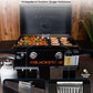 Universal Stainless Steel Grease Gate | Dual-Mode Food Blocker for Blackstone & Flat-Top Griddles
